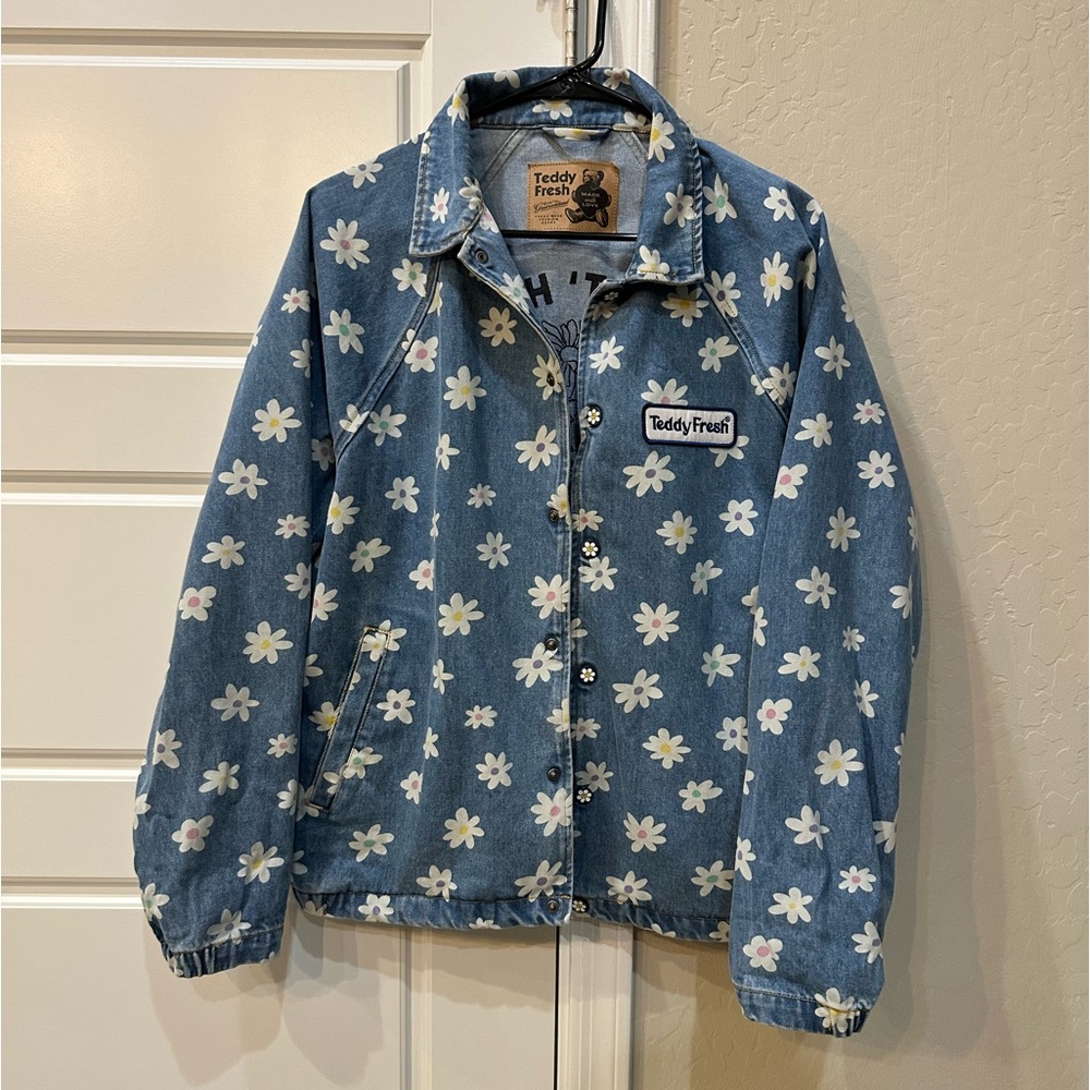 Teddy Fresh Daisy Jean Jacket